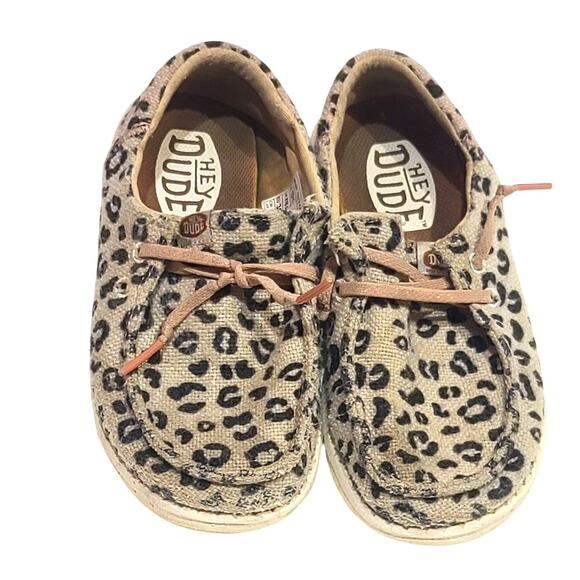 HeyDude Other - Hey Dude Wendy Youth Funk Leo shoes girls toddler size 11